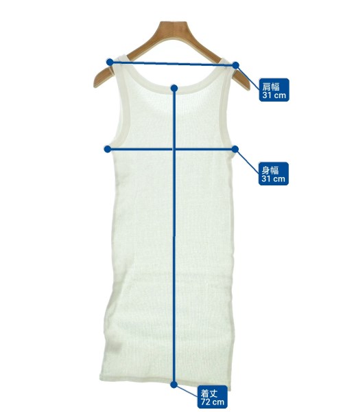 -（ソノタ）タンクトップ 白 サイズ:38(M位) レディース/2200652961362