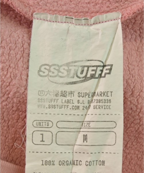 -（ソノタ）スウェット ピンク サイズ:M メンズ/2200661143049