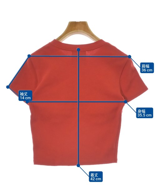 Mediam（ミディアム）Tシャツ・カットソー 赤 サイズ:F レディース/2200661305171