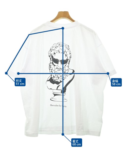 -（ソノタ）Tシャツ・カットソー 白 サイズ:XL メンズ/2200661310083