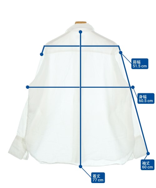 -（ソノタ）カジュアルシャツ 白 サイズ:1(S位) メンズ/2200661745052