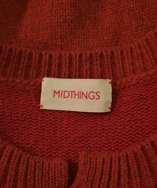 -（ソノタ）カーディガン 赤 サイズ:-(L位) メンズ/2200662030034