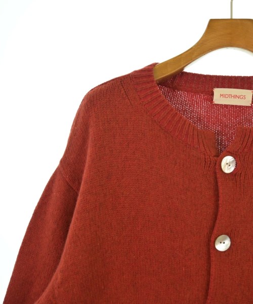 -（ソノタ）カーディガン 赤 サイズ:-(L位) メンズ/2200662030034