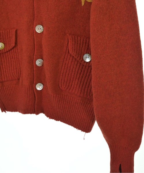 -（ソノタ）カーディガン 赤 サイズ:-(L位) メンズ/2200662030034