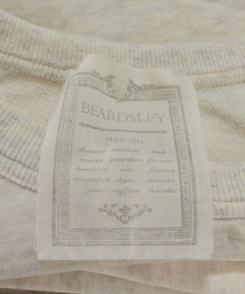 BEARDSLEY GALLARDAGALANTE（ビアズリーガリャルダガランテ）スウェット ベージュ サイズ:F レディース/2200711537026