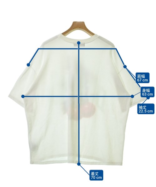 -（ソノタ）Tシャツ・カットソー 白 サイズ:XL メンズ/2200712996013