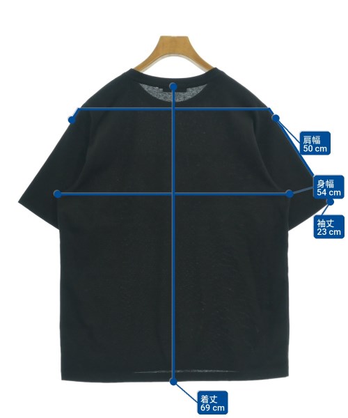 -（ソノタ）Tシャツ・カットソー 黒 サイズ:1(S位) メンズ/2200714634029