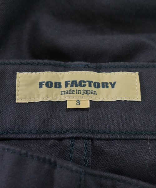 F.O.B FACTORY（エフオービーファクトリー）チノパン 紺 サイズ:L メンズ/2200714941523