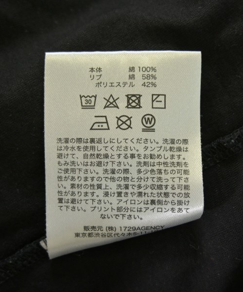 PAM（パム）Tシャツ・カットソー 黒 サイズ:XL メンズ/2200716238263