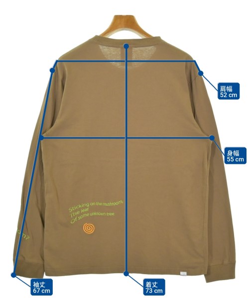 PAM（パム）Tシャツ・カットソー 茶 サイズ:L メンズ/2200716238287