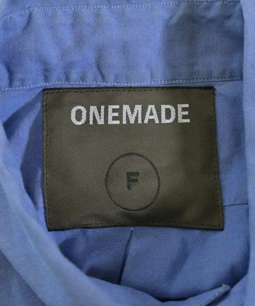 ONE MADE（ワンメイド）カジュアルシャツ 青 サイズ:F メンズ/2200716789017