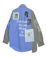 ONE MADE（ワンメイド）カジュアルシャツ 青 サイズ:F メンズ/2200716789017