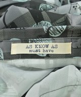 as know as（アズ　ノウ　アズ）カジュアルシャツ グレー サイズ:1(S位) レディース/2200712540124
