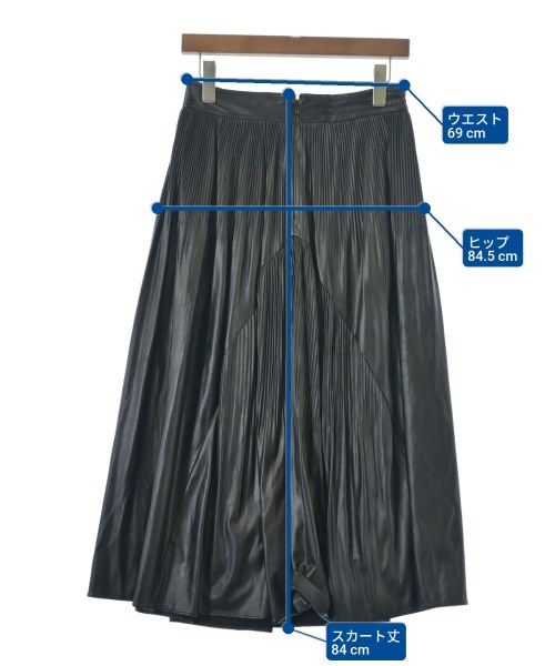 PLUS OTO.HA（プラスオトハ）ロング・マキシ丈スカート 黒 サイズ:1(M位) レディース/2200645092028