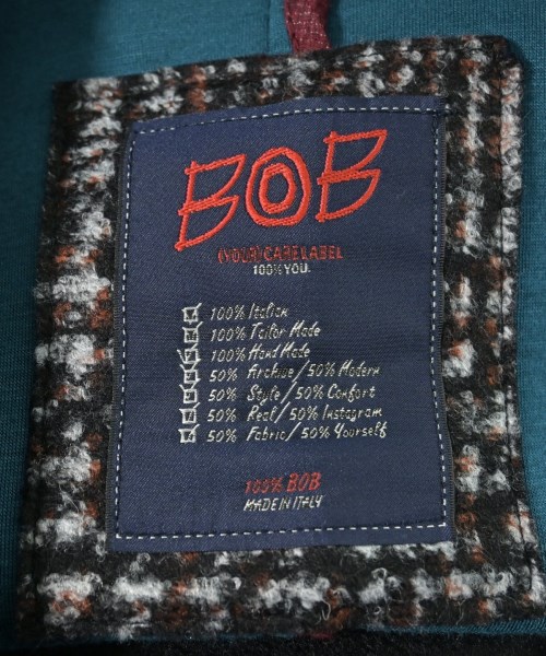 BOB（ボブ）ジャケット 黒 サイズ:46(M位) メンズ/2200646305066