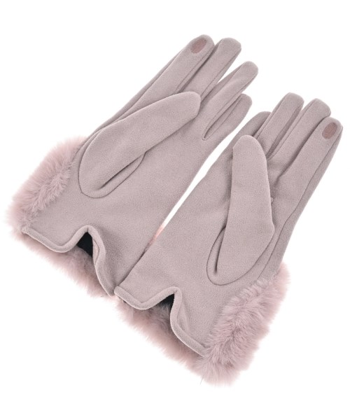-（ソノタ）手袋 ピンク サイズ:21-22 レディース/2200646356204
