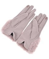 -（ソノタ）手袋 ピンク サイズ:21-22 レディース/2200646356204