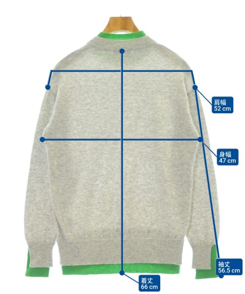 -（ソノタ）ニット・セーター グレー サイズ:F メンズ/2200637319041