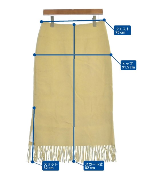 -（ソノタ）ひざ丈スカート ベージュ サイズ:M レディース/2200646863153