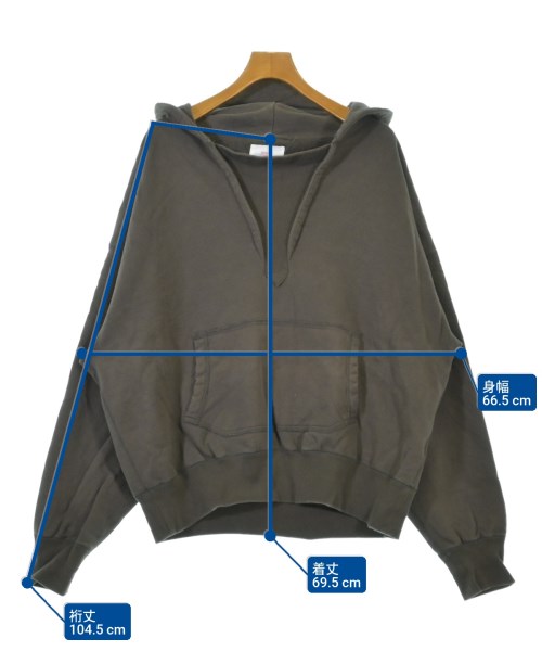 -（ソノタ）パーカー 茶 サイズ:-(XL位) メンズ/2200647236031