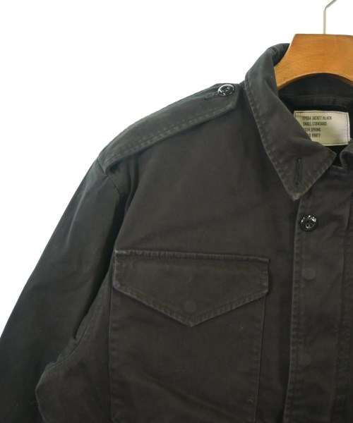 -（ソノタ）ミリタリーブルゾン 黒 サイズ:S メンズ/2200647765067