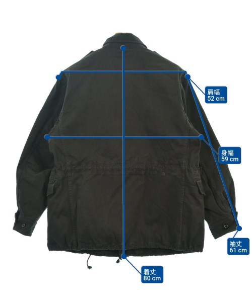 -（ソノタ）ミリタリーブルゾン 黒 サイズ:S メンズ/2200647765067