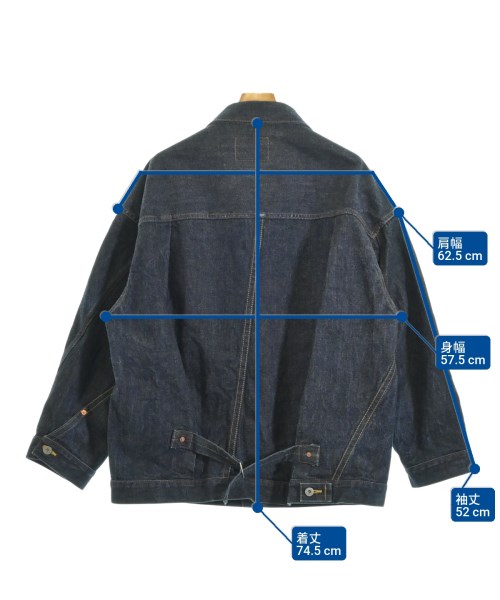 -（ソノタ）デニムジャケット 紺 サイズ:46(M位) メンズ/2200648375012