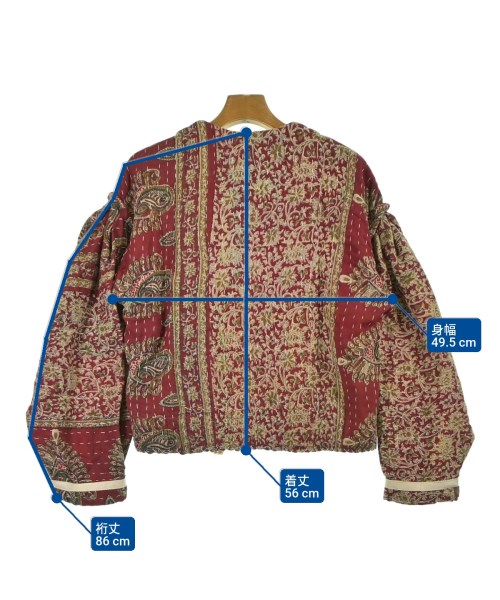 -（ソノタ）ブルゾン 赤 サイズ:-(M位) レディース/2200648550013