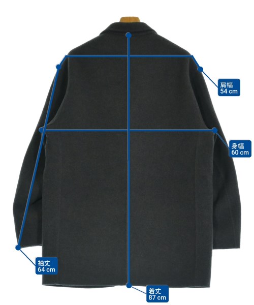 UNFOLLOW（アンフォロー）カジュアルジャケット グレー サイズ:-(XL位) メンズ/2200649282012