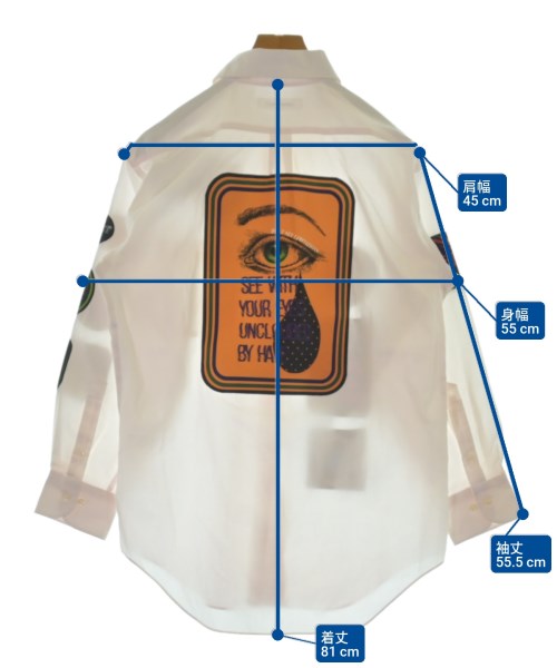 LILITH ART DUCT（リリスアートダクト）カジュアルシャツ ピンク サイズ:-(L位) メンズ/2200626345143