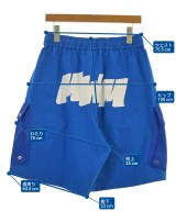 -（ソノタ）ショートパンツ 青 サイズ:M メンズ/2200626345259