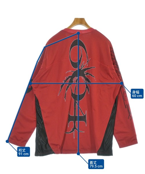 -（ソノタ）Tシャツ・カットソー 赤 サイズ:XL メンズ/2200651026024