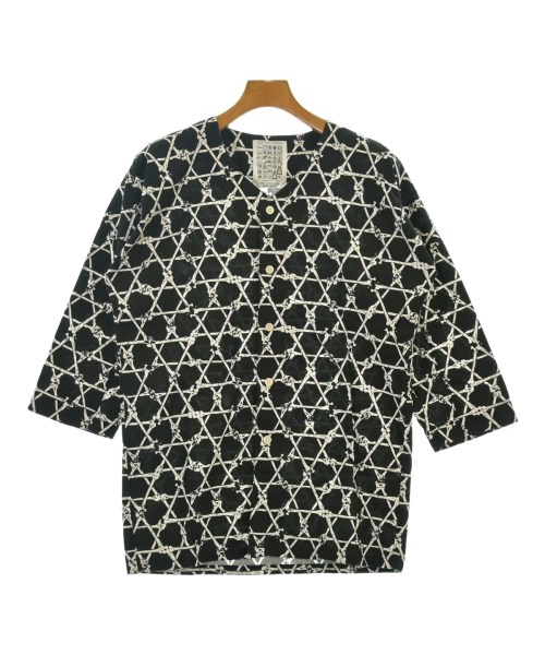 YOIYOI GION(ヨイヨイギオン)カジュアルシャツ 黒 サイズ:M/2200643152076