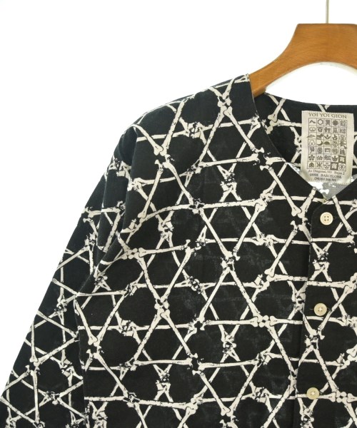 YOIYOI GION（ヨイヨイギオン）カジュアルシャツ 黒 サイズ:M メンズ/2200643152076