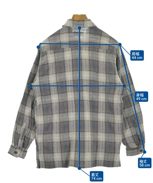 -（ソノタ）カジュアルシャツ 白 サイズ:-(L位) メンズ/2200651471084