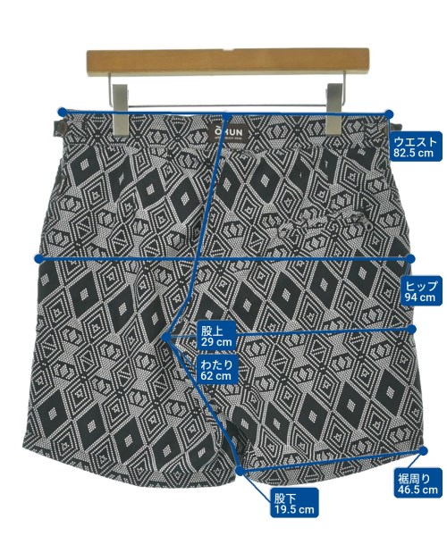 -（ソノタ）ショートパンツ 黒 サイズ:32(L位) メンズ/2200644146043