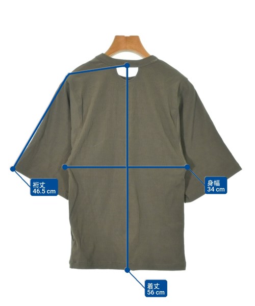 -（ソノタ）Tシャツ・カットソー カーキ サイズ:F レディース/2200645200126