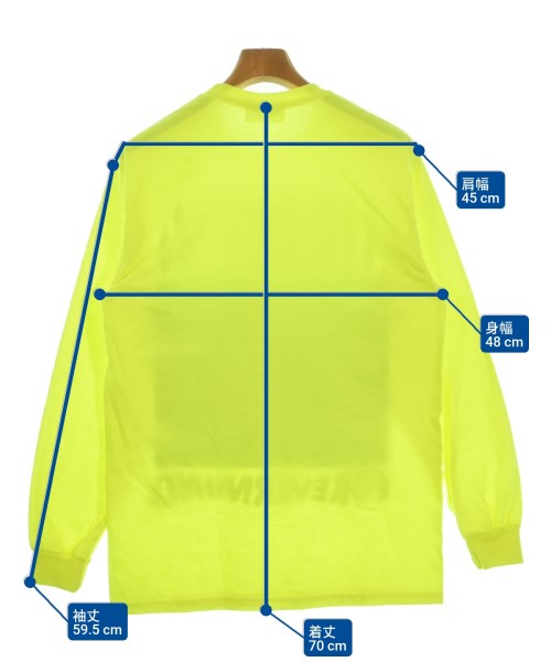 BOW WOW（バウワウ）Tシャツ・カットソー 黄 サイズ:M メンズ/2200652278019