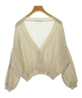 NICE CLAUP（ナイス　クラップ）カーディガン ベージュ サイズ:F レディース/2200645310030