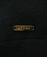QTUME（クチューム）パーカー 黒 サイズ:38(M位) レディース/2200653786247