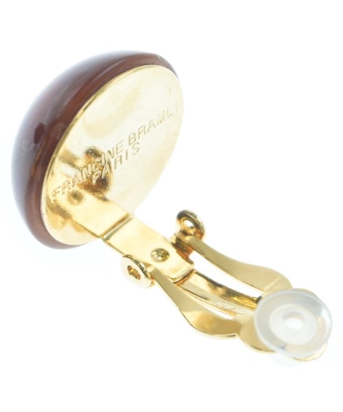 FRANCINE BRAMLI PARIS（フランシーヌブラムリパリ）ピアス・イヤリング 茶 サイズ:- レディース/2200703950604