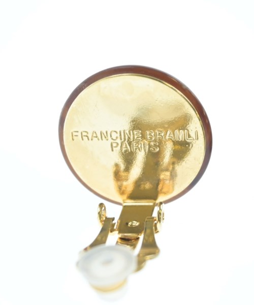 FRANCINE BRAMLI PARIS（フランシーヌブラムリパリ）ピアス・イヤリング 茶 サイズ:- レディース/2200703950604