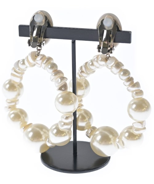 FRANCINE BRAMLI PARIS（フランシーヌブラムリパリ）ピアス・イヤリング 白 サイズ:ONE レディース/2200703964144