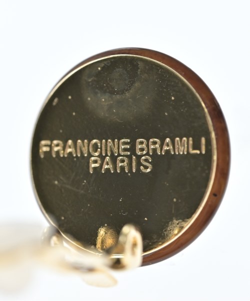 FRANCINE BRAMLI PARIS（フランシーヌブラムリパリ）ピアス・イヤリング 茶 サイズ:ONE レディース/2200703964168