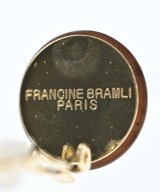 FRANCINE BRAMLI PARIS（フランシーヌブラムリパリ）ピアス・イヤリング 茶 サイズ:ONE レディース/2200703964168