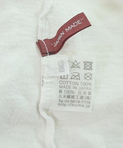 久米繊維（クメセンイ）Tシャツ・カットソー 白 サイズ:BIG(XXL位) メンズ/2200704920026