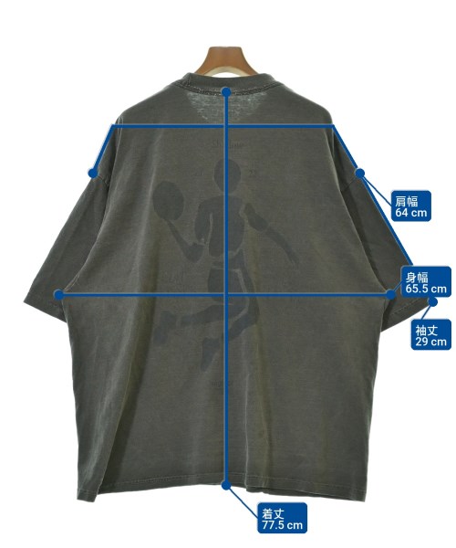 -（ソノタ）Tシャツ・カットソー グレー サイズ:-(XL位) メンズ/2200702240027