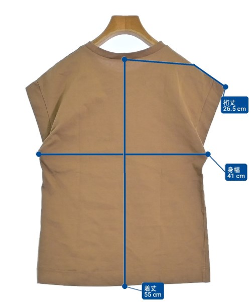 -（ソノタ）Tシャツ・カットソー 茶 サイズ:38(M位) レディース/2200708255063