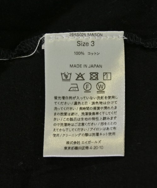 -（ソノタ）Tシャツ・カットソー 黒 サイズ:3(L位) レディース/2200710442673