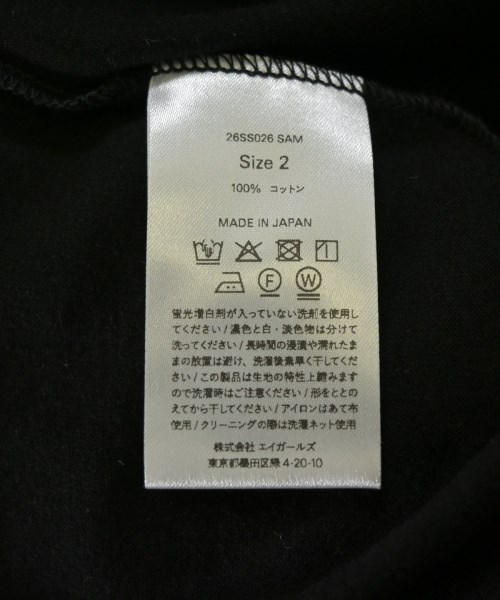 -（ソノタ）Tシャツ・カットソー 黒 サイズ:2(M位) レディース/2200710442765